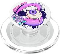 Bite Me Colmillos Halloween Vampiro Dientes Sexy Labios Bite Me PopSockets PopGrip para MagSafe