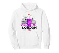 Bite Me, Cool London UK Gummy Bear Candy Art Sketch Drawing Sudadera con Capucha