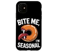 Bite Me Im Halloween de temporada Carcasa para iPhone 11