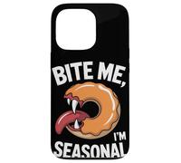 Bite Me Im Halloween de temporada Carcasa para iPhone 13 Pro