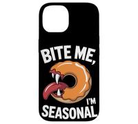 Bite Me Im Halloween de temporada Carcasa para iPhone 14