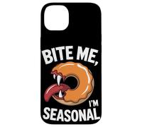 Bite Me Im Halloween de temporada Carcasa para iPhone 14 Plus