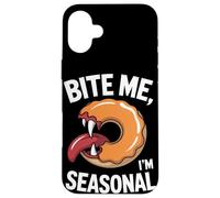 Bite Me Im Halloween de temporada Carcasa para iPhone 16 Plus