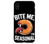 Bite Me Im Halloween de temporada Carcasa para iPhone XS Max