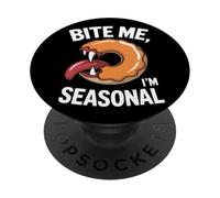 Bite Me Im Halloween de temporada PopSockets PopGrip Adhesivo