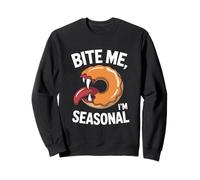 Bite Me Im Halloween de temporada Sudadera
