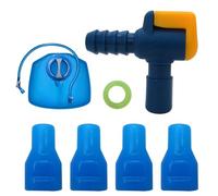 Bite Valve Replacement, Silicone Bladder Spout, Leakproof Mouthpiece for Hydration Reservoirs, Backpack Water Systems Used in Hiking, Camping, Biking, Backpacking and Outdoor Sports Activities