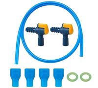 Bite Valve Replacement, Water Backpack Accessory, Soft Mouthpiece Set, Leakproof Flow Control, Quick Connect Design, Material, Perfect for Hiking, Cycling, Camping, 38.58 inches