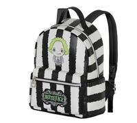 Karactermania Mochila Bitelchús/Beetlejuice Stripes Heady 24,5 x 29 cm 8 L Blanco