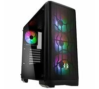BitFenix Caja Semitorre ATX Nova Mesh TG 4ARGB Negro 850 W