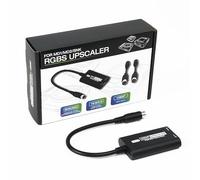 BITFUNX Adaptador HDMI 1080P para consola SEGA Genesis/MD1/MD2/SNK - Soporta conmutación de relación de aspecto 16:9/4:3 y entrada RGBS, convertidor de videojuegos Plug and Play sin retraso, para