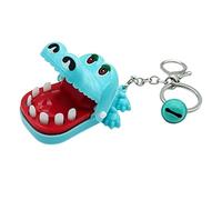 Biting Hand Shark Keychain - Finger Animal Toy For Boys and Kids, Collectible Mini Figure Home, School, Travel | Portable Stress Relief Fun Play Accessory