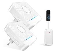 BITIWEND Juego de ampliación inalámbrica Compatible con Blink Videotimbre (For Blink Video Doorbell 1st & 2nd Gen), Timbre y Gong (APP Select ‘Mount with wiring’)