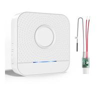 BITIWEND Transmisión de Señales de Radio para Intercomunicadores Timbres de Puerta y Campanas Kit de ampliación de radio Convertidor 3-24 V CA/CC + Receptor 58 Melodía & 0-110 dB