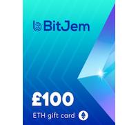 BitJem Crypto Gift Card ETH 100 GBP - BitJem Key
