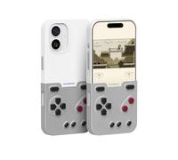 Bitmolab GAMEBABY Funda para iPhone 17, Innovadora iPhone 17 Game Controller Case para GBA GBC NES Juegos Retro, Gris