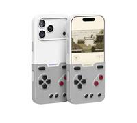 Bitmolab GAMEBABY Funda para iPhone 17 Pro MAX, Innovadora iPhone 17 Pro MAX Game Controller Case para GBA GBC NES Juegos Retro, Gris