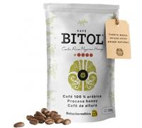 BITOL #4 | Café de Especialidad 100% Arábica | De Costa Rica Yellow Honey, Aroma Dulce, Cuerpo Medio, Frutal Notas Tropicales, Acidez Suave | Café en Grano Cultivado por Mujeres a Gran Altitud | 300gr