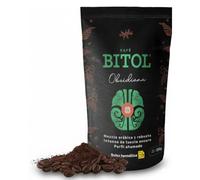 BITOL | Café Molido Intenso Sabor Fuerte | Perfil Ahumado, Mezcla de Granos Arábica y Robusta, Tueste Oscuro, Energía Natural Diaria | Origen Múltiple a Gran Altitud | Para Cafeteras | OBSIDIANA, 250g