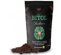 BITOL | Café Molido Intenso Sabor Fuerte | Perfil Ahumado, Mezcla de Granos Arábica y Robusta, Tueste Oscuro, Energía Natural Diaria | Origen Múltiple a Gran Altitud | Para Cafeteras | OBSIDIANA, 500g