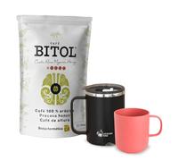 BITOL COFFEE | Café de Especialidad 100% Arábica Orgánico | Aroma Intenso y Equilibrio Excepcional | Notas Florales, Almendra Tostada, Caramelo y Cacao (Costa Rica Honey 1kg)