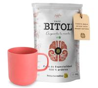 BITOL COFFEE | Café de Especialidad en Grano Natural | 100% Arábica, Origen Único | Tueste Medio, Intensidad Suave, Notas de Chocolate y Caramelo | Bolsa Hermética | (Colombia Huila Supremo 500 gr)