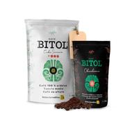 Bitol Coffee Dúo Café Cuba Serrano 500 gr + 250 gr de Bitol Obsidiana Intenso | Mezcla de Granos Arábica - Robusta y de Altura | Notas de Chocolate, Jazmín, Vainilla | Ahumado, Tueste Natural