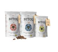 BITOL COFFEE | Pack de 3 Cafés de Especialidad en Grano Natural | Guatemala Antigua + Costa Rica Yellow Honey + Colombia Huila Supremo | Café Gourmet Tueste Medio | Arábica de Origen Único | 2500 gr
