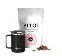 BITOL COFFEE | Pack de Café de Especialidad 100% Arábica Orgánico de Altura | Notas Florales, Almendra Tostada, Caramelo y Cacao | Aroma Intenso, Acidez Balanceada (Chiapas Flamingo 500 gr)