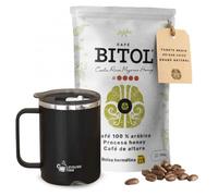 BITOL COFFEE | Pack de Café de Especialidad 100% Arábica Orgánico de Altura | Notas Florales, Almendra Tostada, Caramelo y Cacao | Aroma Intenso, Acidez Balanceada (Costa Rica Honey 500 gr)