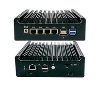 BitPC Firewall Appliance,Twin Lake N150 Firewall-Mini-PC,4X I226-V 2.5GHz,HD+DP 4K, 6W TDP, barebone, sin RAM SSD,Mini PC Softrouter para PFSense,OPN Sense,PVE,ESXi