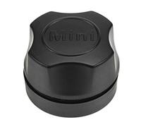 Bitray Mini raspador de algas, cepillo magnético, limpiador de cristales para peceras, limpiador magnético de vidrio de algas para acuarios, herramienta de limpieza flotante (negro)