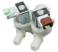 BITRON Electroválvula 2 vías Ø12/14 mm AEG Electrolux Zanussi 1325186110 | Electroválvula BITRON 2 vías Ø12/14 mm, 8 l/min, compatible 1325186110/1325187100/1325187118/50297055001. PNC a comprobar.