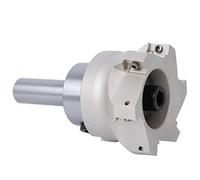 Bits de Enrutador, C20 FMB27 Collet Chuck Solder BAP400R - 80-27-6 Cutter de Flauta APMT1604 Insertos Fresado Insertos Molienda Fin Molinos Fin la Molina con Tiburón Chuck para Trabajar la Madera