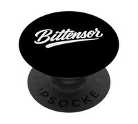 Bittensor Cursive Sport PopSockets PopGrip Adhesivo