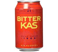 Bitter KAS - Bebida Refrescante sin Alcohol - 330 ml - [set di 6]