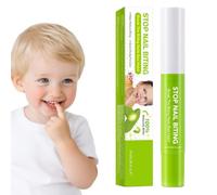 Bitter-tasting formula helps discourage nail biting and thumb sucking for d