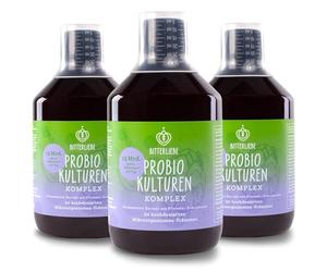 BitterLiebe - Complejo de cultivos probióticos - Bacterias intestinales líquidas resistentes al jugo gástrico - Flora intestinal, cura intestinal y ayuda digestiva contra la hinchazón abdominal (3)