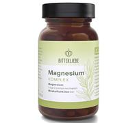 BitterLiebe Magnesio Bisglicinato Cápsulas de Alta Dosis - Complejo de Magnesio con Bisglicinato y Citrato - 250 mg por Dosis Diaria - Vegano