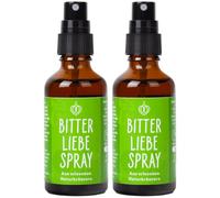 BitterLiebe - Spray de sustancias amargas 50 ml - Gotas amargas como práctico spray - alcachofa y diente de león para la digestión* - contra el hambre dulce* - según Hildegard von Bingen