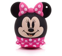 Bitty boomers mini altavoz bluetooth minnie mouse 5 cm, diseño compac