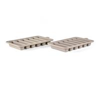 Bitz 2 Bandejas para cubitos de hielo Bitz gris