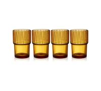 Bitz 4 Vasos de café Kusintha caféglas 38 cl Amber