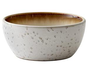 BITZ - Cuenco (12 cm), color crema y crema