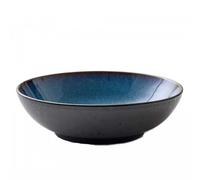 Bitz Gastro Negro / Azul Oscuro Tazón Para Ensalada D: 24 Cm / H: 6 Cm