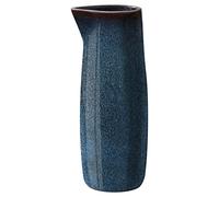 BITZ - Jarra de gres bicolor para agua (0,5 l), color azul oscuro