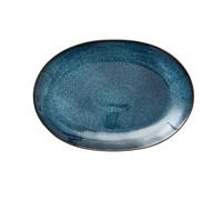 Bitz Plato ovalado Bitz 25x36 cm Negro-azul oscuro