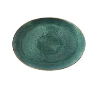 Bitz Plato ovalado Bitz 45x34 cm Negro-verde