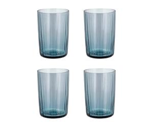 Bitz Vaso de agua Kusintha 28 cl 4 unidades Azul