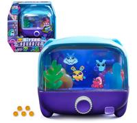 Spin Master Mascota virtual Bitzee en acuario, reacciona al tacto con interacciones y sonidos 5+